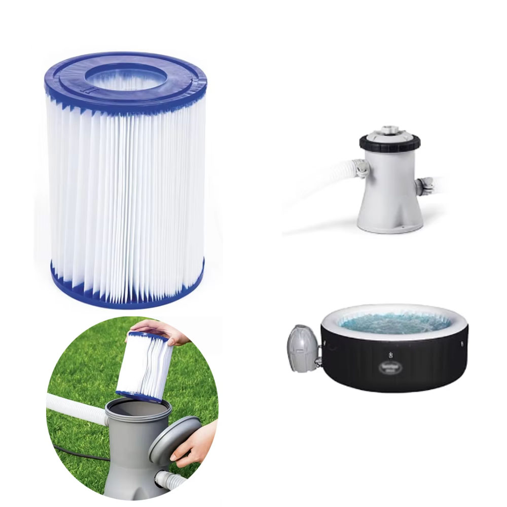 Basin Mixer Cartridge - ไส้กรองสระว่ายน้ำ 2 ชิ้น สำหรับปั๊มกรองสระว่ายน้ำ อุปกรณ์เสริมสำหรับระบบหมุนเวียนน้ำ สำหรับ