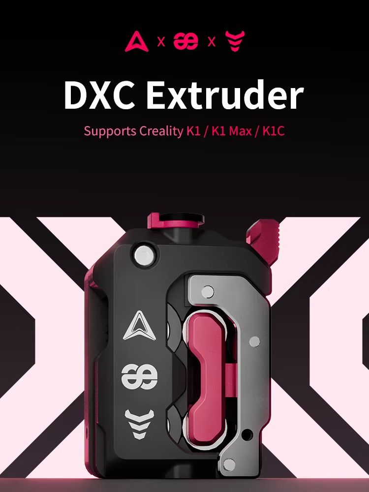 Creality Printer K1 - ชุดอุปกรณ์เครื่องอัดรีด Phaetus DXC V1.1 แบบไม่มีมอเตอร์ สำหรับเครื่องพิมพ์