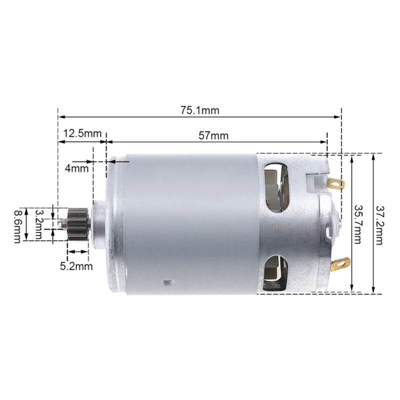 Bosch Drill Gsb 18V - RS550 DC มอเตอร์ 12 13 ฟัน