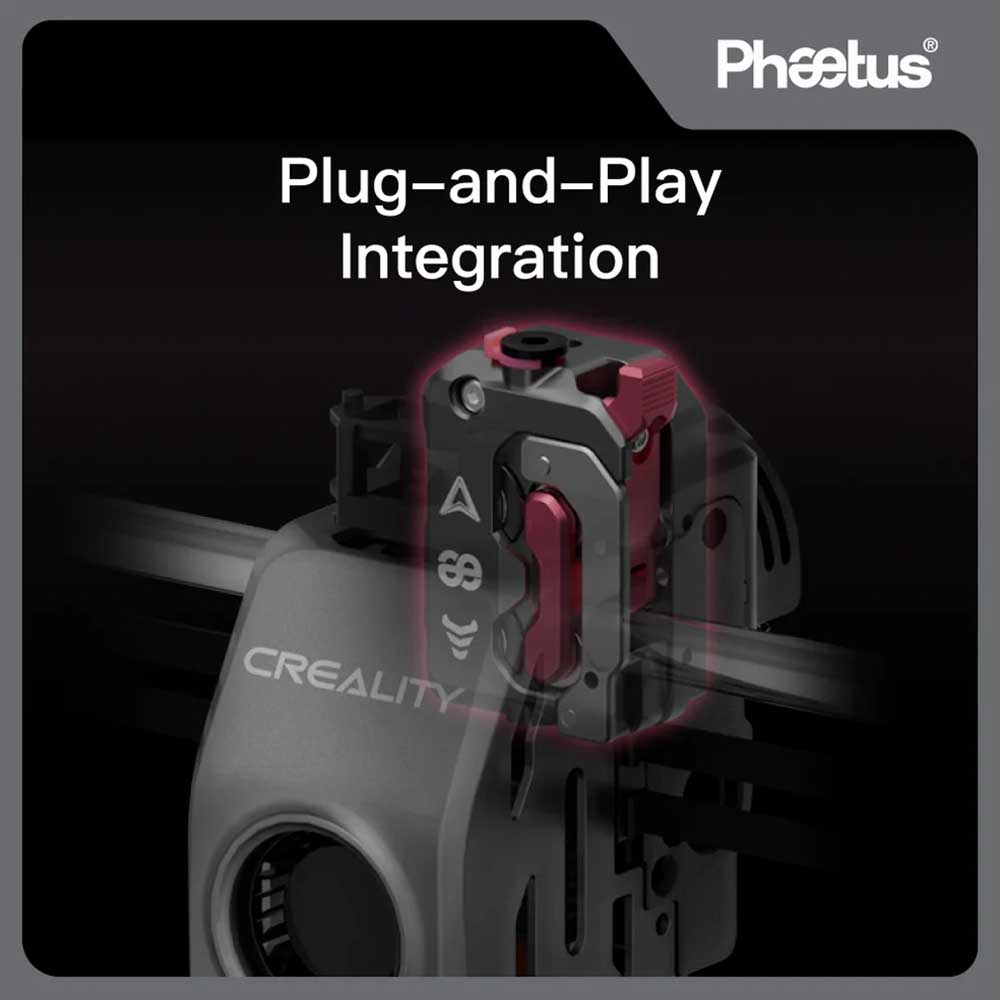 ชุดอุปกรณ์เครื่องอัดรีด Phaetu - Creality Printer K1 บทวิจารณ์และราคา
