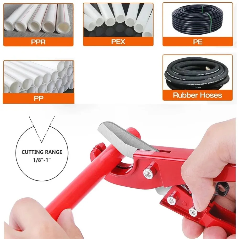 เครื่องมือตัดท่อ PU/PP/PE/PPR  - Pipe Cutter Ratchet บทวิจารณ์และราคา